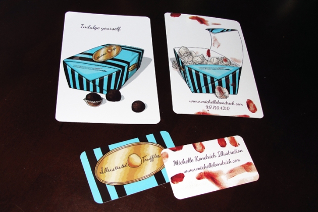 illustration-truffles-michelle-kondrich-promotion-chocolate